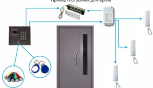 Подключение домофона своими руками