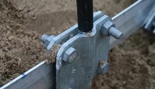 Монтаж контура заземления