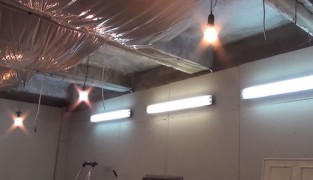 Как сделать освещение в гараже своими руками