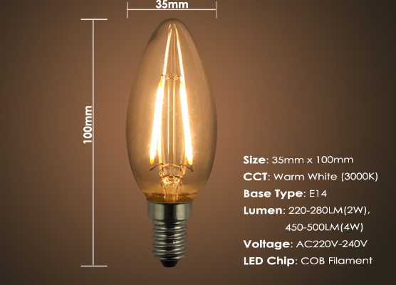 светодиодные Лампы Эдисона характеристики