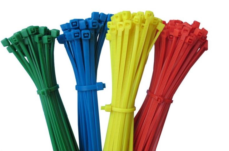 Цветные кабельные стяжки