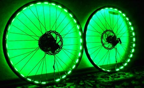 подсветка колес лентой