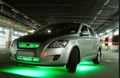 светодиодные ленты в машине