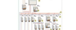 Схема электропроводки в однокомнатной квартире